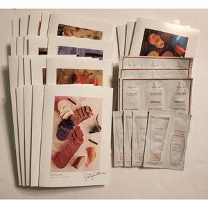 Mary Kay Color Cards (23) - Satin Hands - Face Cleanser & Moisturizer Samples